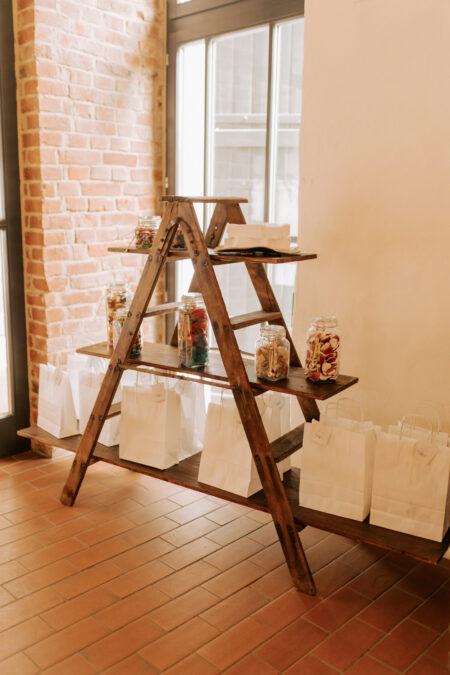 Candybar-Leiter braun