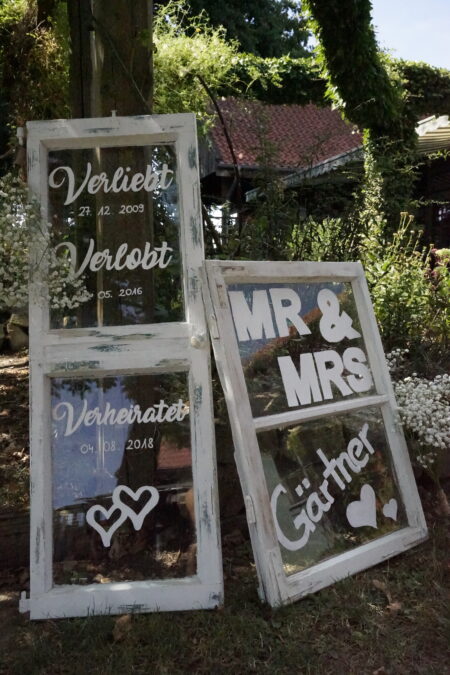 Vintage Fenster - Set