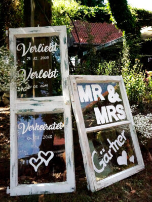 Vintage Fenster - Set