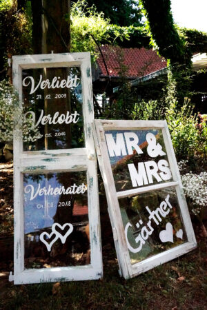 Vintage Fenster - Set