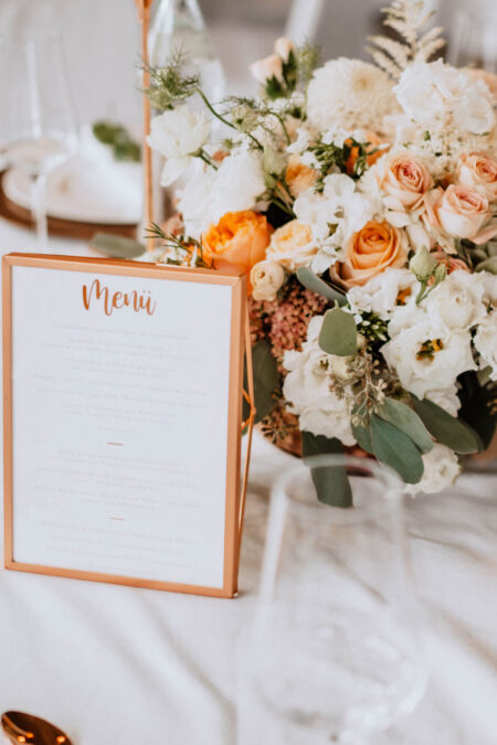 Bilderrahmen geometrisch - kupfer