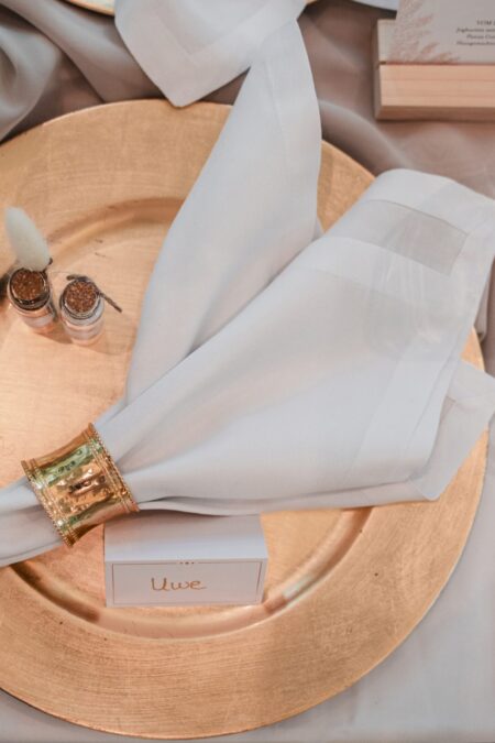 Platzteller gold (Kunststoff)