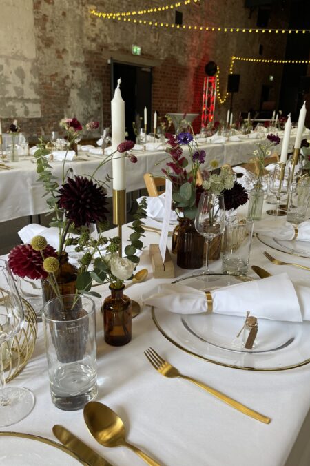 Stabkerzenhalter gold matt 2er-Set