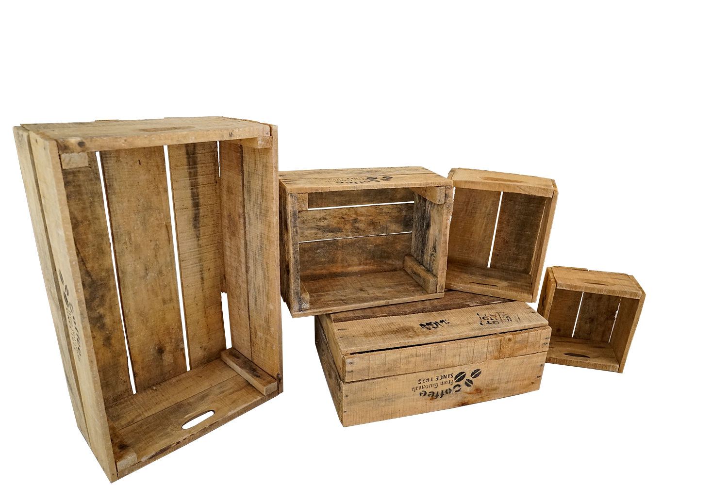 Kisten-Set Holz
