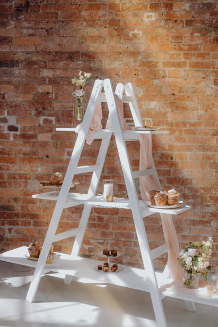 Candybar-Leiter weiß