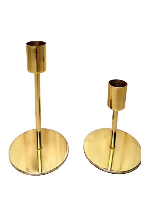 Kerzenständer gold 2er Set