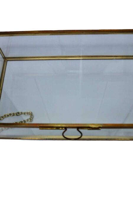 Ringkästchen gold quadratisch