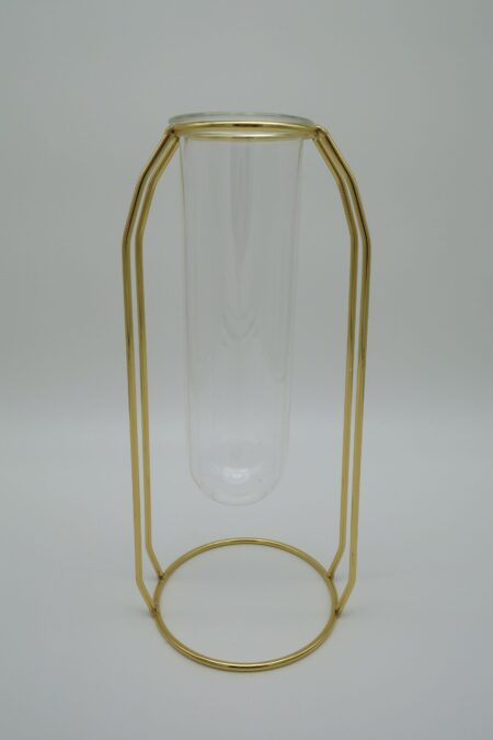 Vase gold - Reagenzglas