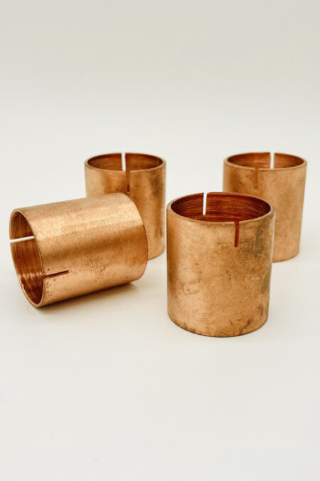 Kartenhalter rund kupfer