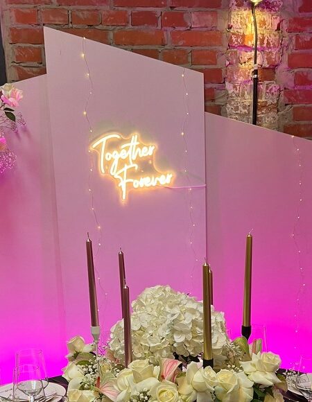 Neon Sign Together Forever