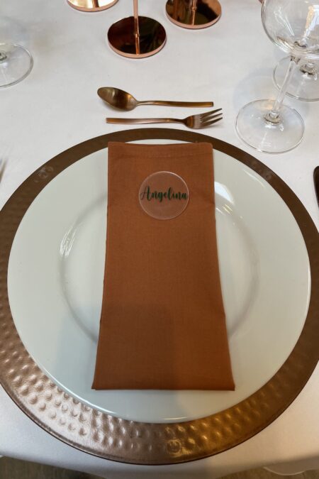 Serviette rostbraun (Baumwolle)