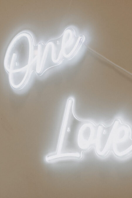 Neon Sign One Love