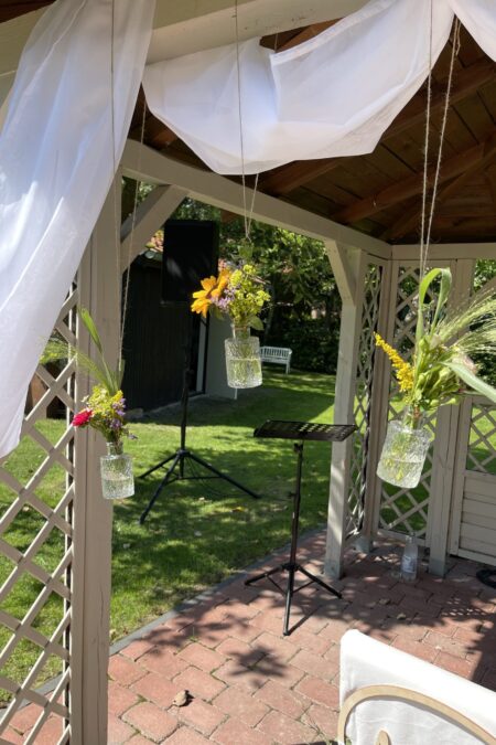 Hängevase klar kupfer