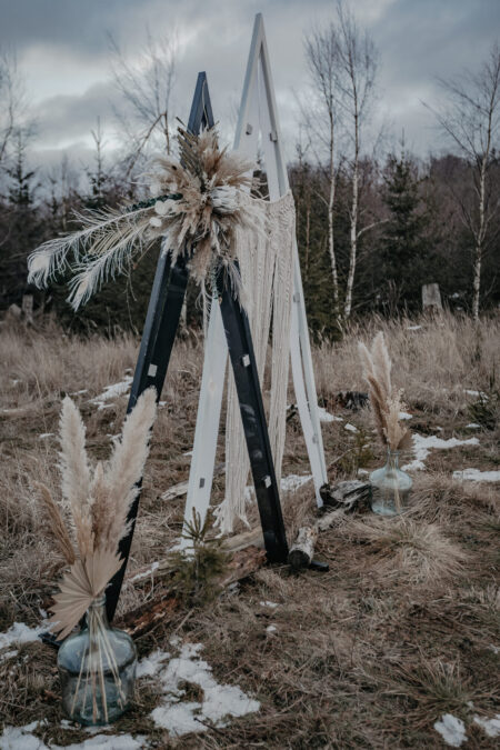 Backdrop „Mr & Mrs“