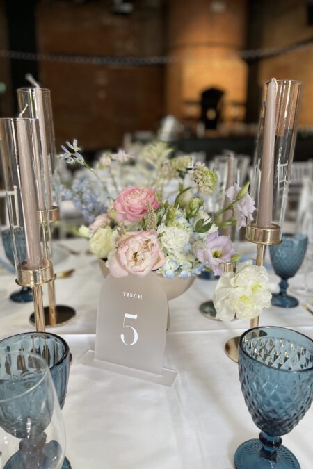 Stabkerzenhalter Gold Glaszylinder 3er-Set