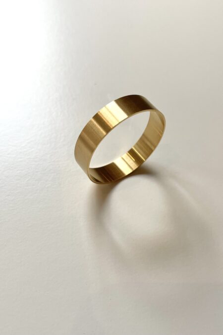 Serviettenring gold matt
