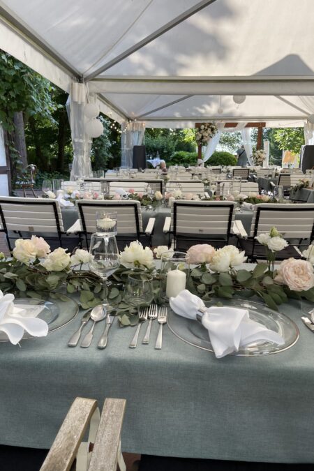 Serviettenring silber schmal