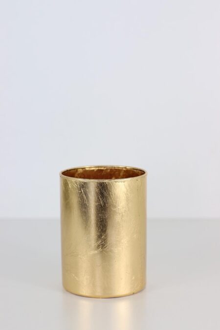 Vase Blattgold